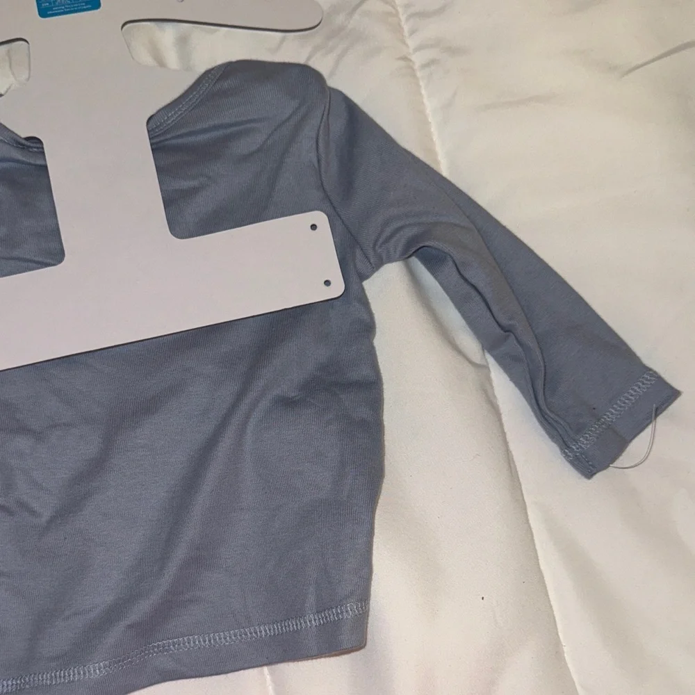 Carter's Gray Bear Long Sleeve Tee